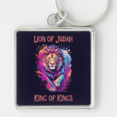 ユダのライオンキリスト教の信仰イエス・ギフト キーホルダー (正面)
