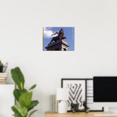 ユダのライオン，アディスアベバ – エチオピア ポスター (ホームオフィス)