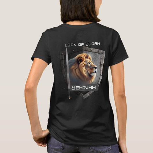 ユダのライオン・イェホヴァ Tシャツ (裏面)