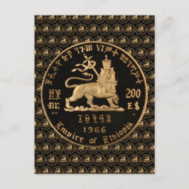 ユダのライオン – エチオピア帝国 – ポストカード