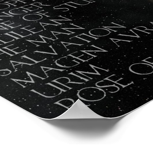 ユダのライオン ポスター (角)