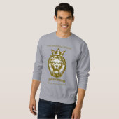 ユダのライオンChristian Sweatshirt – 神の国 スウェットシャツ (正面フル)
