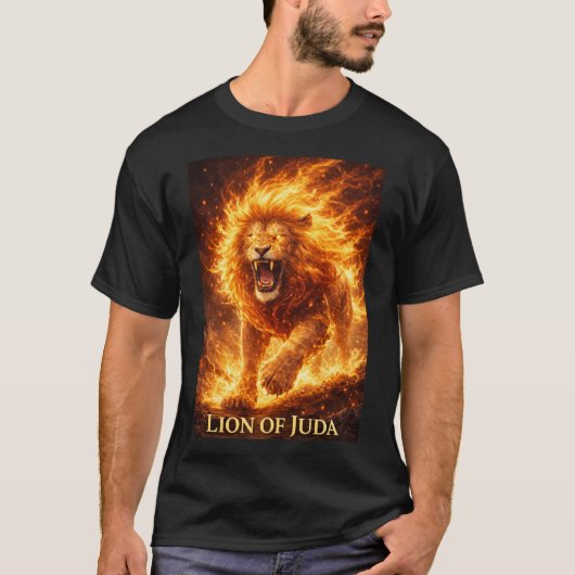 ユダのライオンTシャツ Tシャツ (正面)