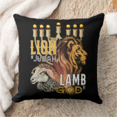 ユダの子羊のライオン クッション (ブランケット)
