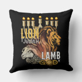 ユダの子羊のライオン クッション (裏面)