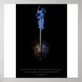 ユダの獅子と義の剣 ポスター (正面)