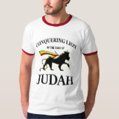 ユダの獅子の征服 Tシャツ (正面)