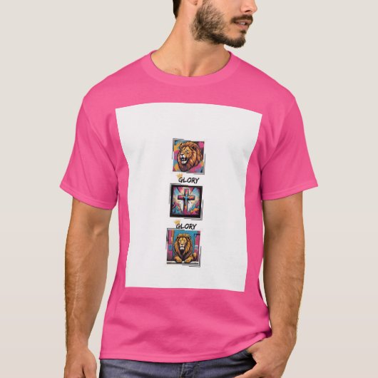 ユダの獅子の栄光 Tシャツ (正面)