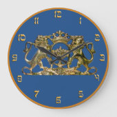 ユダの獅子時計 ラージ壁時計 (正面)