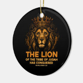 ユダの獅子聖書キリスト教の啓示 セラミックオーナメント (左)