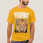ユダの獅子、イェスワTシャツ Tシャツ (正面)