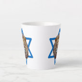 ユダの獅子 カフェラテマグ (正面)