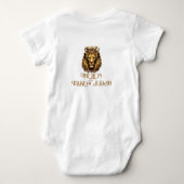 
「ユダの獅子」キリスト ベビーボディスーツ (裏面)