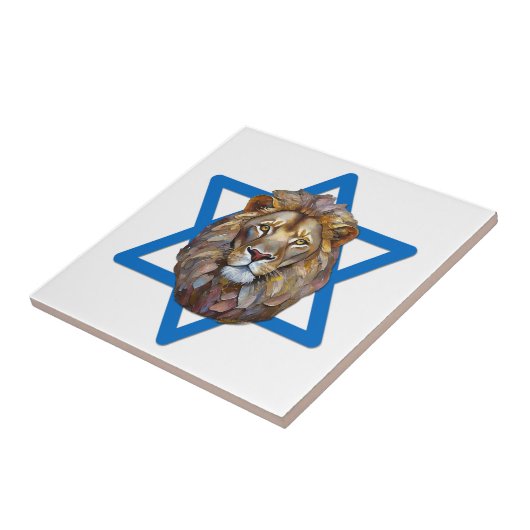 ユダの獅子 タイル (側面)