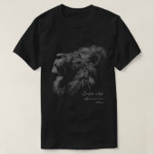 ユダの獅子 Tシャツ (デザイン正面)