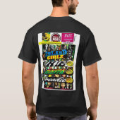 ユダの部族。ベーシックダークTシャツ Tシャツ (裏面)