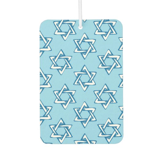 ユダイカカーエアフレッシュ – ユダヤの星 カーエアーフレッシュナー (正面)