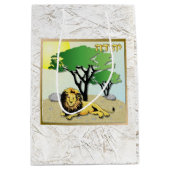 ユダイカ12イスラエルの部族ユダ抱き枕 ミディアムペーパーバッグ (正面)