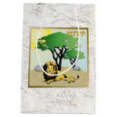 ユダイカ12イスラエルの部族ユダ抱き枕 ミディアムペーパーバッグ (裏面)