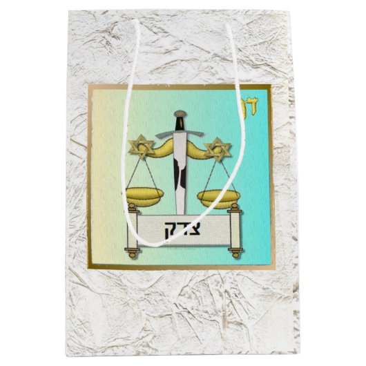 ユダイカ12イスラエル芸術団抱き枕 ミディアムペーパーバッグ (正面)