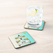 ユダイカ12部族イスラエル段芸術 コースター (右側)