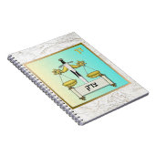 ユダイカ12部族イスラエル段芸術 ノートブック (右側)