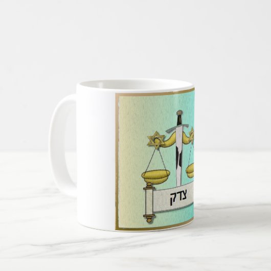 ユダイカ12部族イスラエル段 コーヒーマグカップ (正面左)