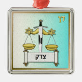 ユダイカ12部族イスラエル段 メタルオーナメント (正面)