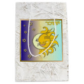 ユダカ12部族のイスラエル芸術イスサカール抱き枕 ミディアムペーパーバッグ (正面)