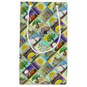 ユダカ12部族イスラエル美術プリント スモールペーパーバッグ (正面)