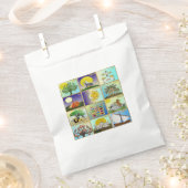 ユダカ12部族イスラエル美術プリント フェイバーバッグ (クリップ留めされた状態)