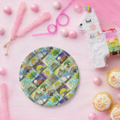 ユダカ12部族イスラエル美術プリント ペーパープレート (パーティー)