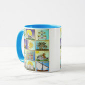 ユダカ12部族イスラエル美術プリント マグカップ (正面左)