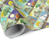 ユダカ12部族イスラエル美術プリント ラッピングペーパー (ロールコーナー)