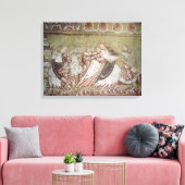 ユダキスをするス・キリスト（フレスコ）(95750年詳細) キャンバスプリント (インサイチュ (リビング))