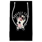 ユダクールーリーおもしろいカウプンダークBG スモールペーパーバッグ (正面)