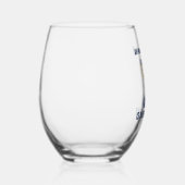 ユダヤおもしろいアンチトランプ政治ハヌカー ステムなしワイングラス (右)