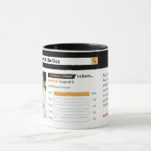 ユダヤおもしろい人の父の日のトップ評価パーソナライズ マグカップ (中央)