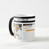 ユダヤおもしろい人の父の日のトップ評価パーソナライズ モーフィングマグカップ (正面左)