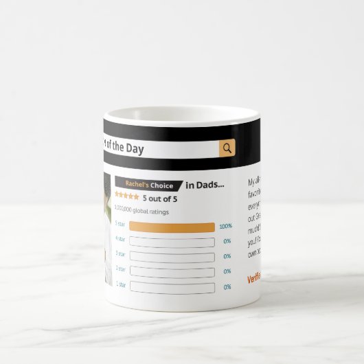 ユダヤおもしろい人の父の日のトップ評価パーソナライズ モーフィングマグカップ (中央)