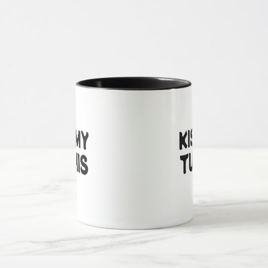 ユダヤおもしろい人の贈り物、キスマイTuchis Mug マグカップ (中央)