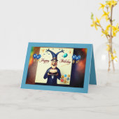 ユダヤおもしろい人誕生日カード カード (黄色い花)