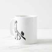 ユダヤのタンゴ コーヒーマグカップ (正面左)