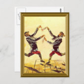 ユダヤのヴィンテージのイメージ ポストカード (正面/裏面)