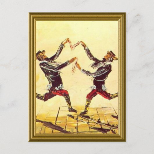 ユダヤのヴィンテージのイメージ ポストカード (正面)