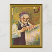 ユダヤのヴィンテージ画像 ポストカード (正面)