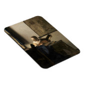 『ユダヤの少女とリュート』(ジョハネス・フェルメール作) マグネット (右側)