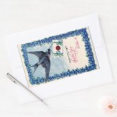 ユダヤの新年のステッカー 長方形シール (封筒)