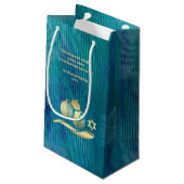 ユダヤの新年 | Rosh Hashanah スモールペーパーバッグ (裏面アングル)