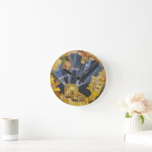 ユダヤの時間 ラウンド壁時計 (ホーム)